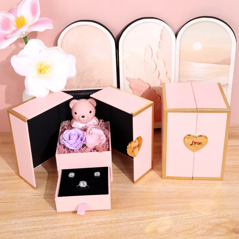 Elegant gift box ready to add a jewelry piece of your choice