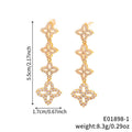 Elegant Earrings with a flower design