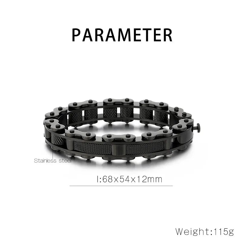 Vintage Style Men Bracelet- 18K Gold Plated