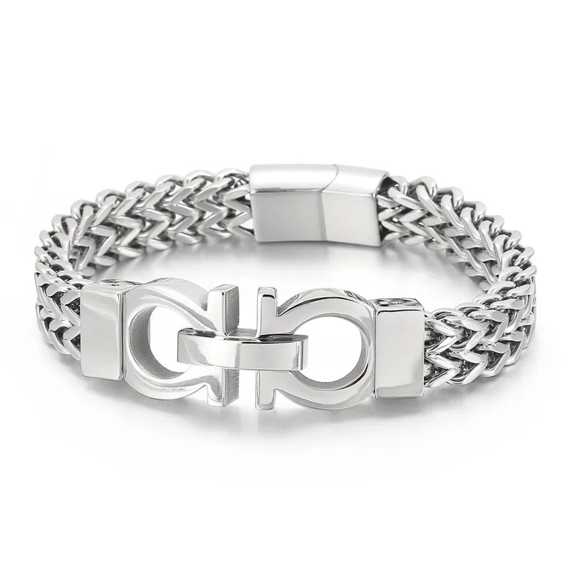 Men Casual and Elegant Real Gold Plated Bracelet