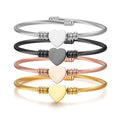 Bracelet with Heart in 18k Gold plated