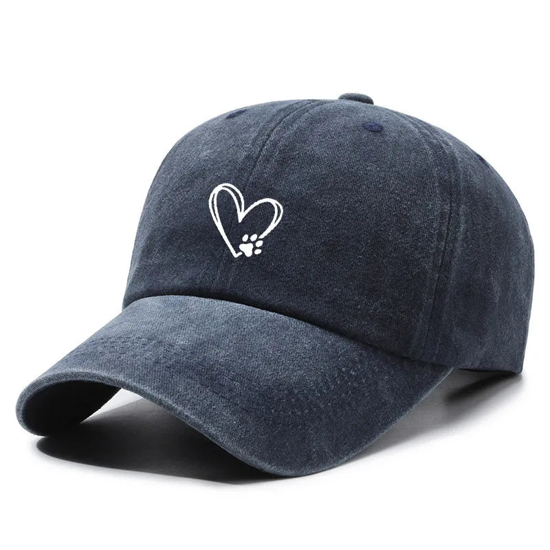 Paw Print Casual Hat