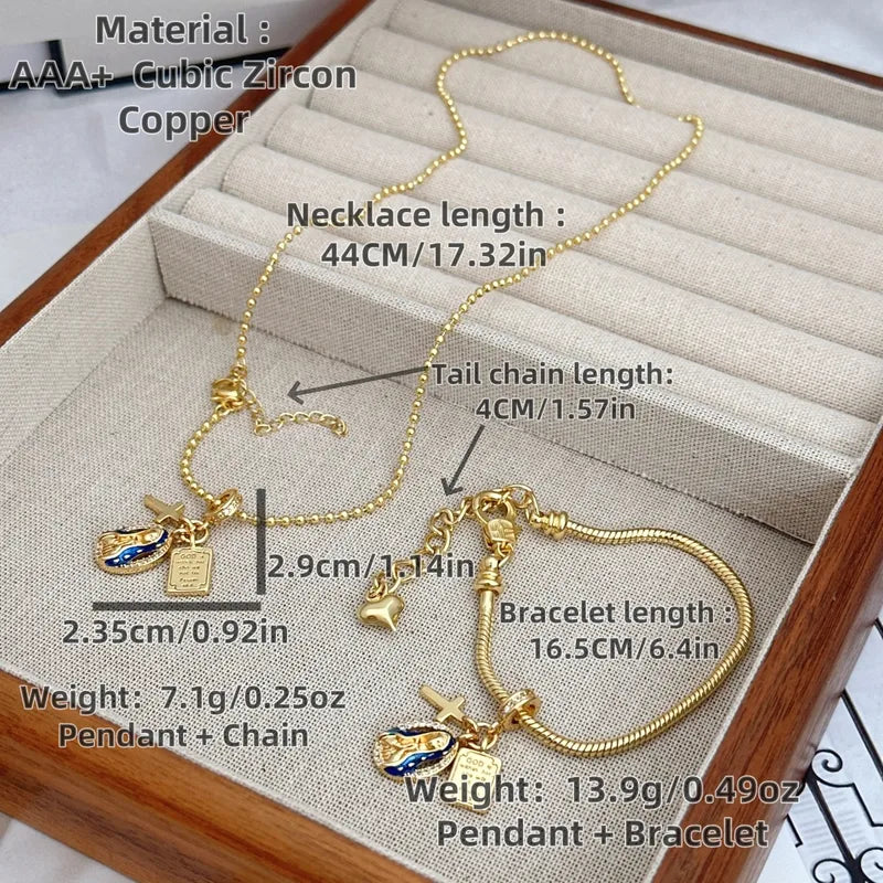 Mother's Day Gift- Combo Necklace & Bracelet
